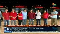 Gobierno venezolano restableció energía eléctrica tras falla