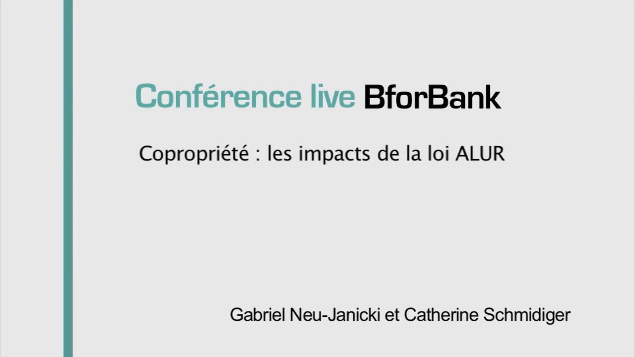 Copropriété : les impacts de la loi ALUR