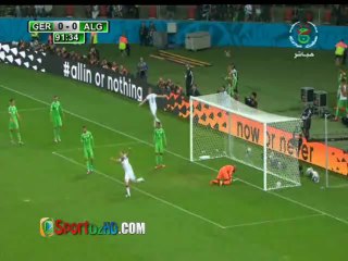 هدف مباراة ألمانيا 1 - 0 الجزائر