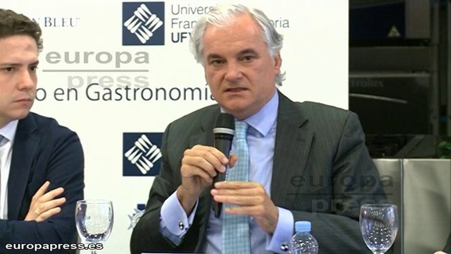 Muñoz feliz con que se cree un Grado en Gastronomía en Madrid