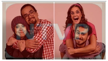 Karina Jordán y Franco Cabrera en "Una comedia romántica"