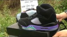 cheap air jordan shoes online,Shop Top Nike Air Jordan V Mens Steel Seal Shoes in Purple Black Free Shipping