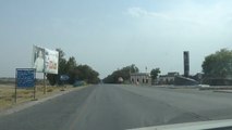 Turning from indus highway to bannu link road