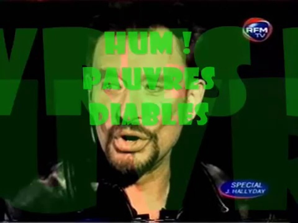 JOHNNY HALLYDAY - PAUVRES DIABLES (VOUS LES FEMMES)