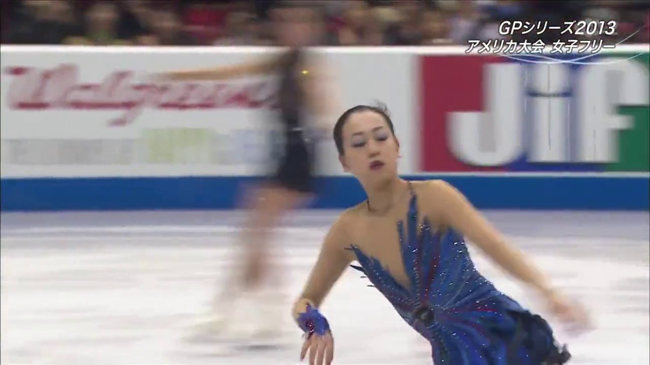 2013 Skate America Ladies FS　Warm up