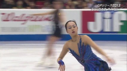 2013 Skate America Ladies FS　Warm up