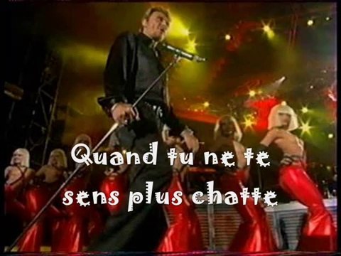 JOHNNY HALLYDAY - QUE JE T'AIME (Live à la Tour Eiffel 2000)