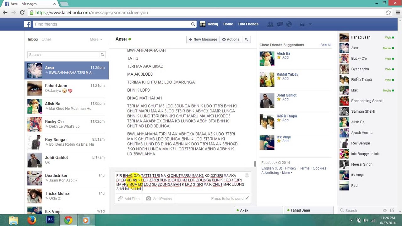 Aksh Ki Mummy Ke Bhoxde Ka Size Bigad Gya -_- Lol xD