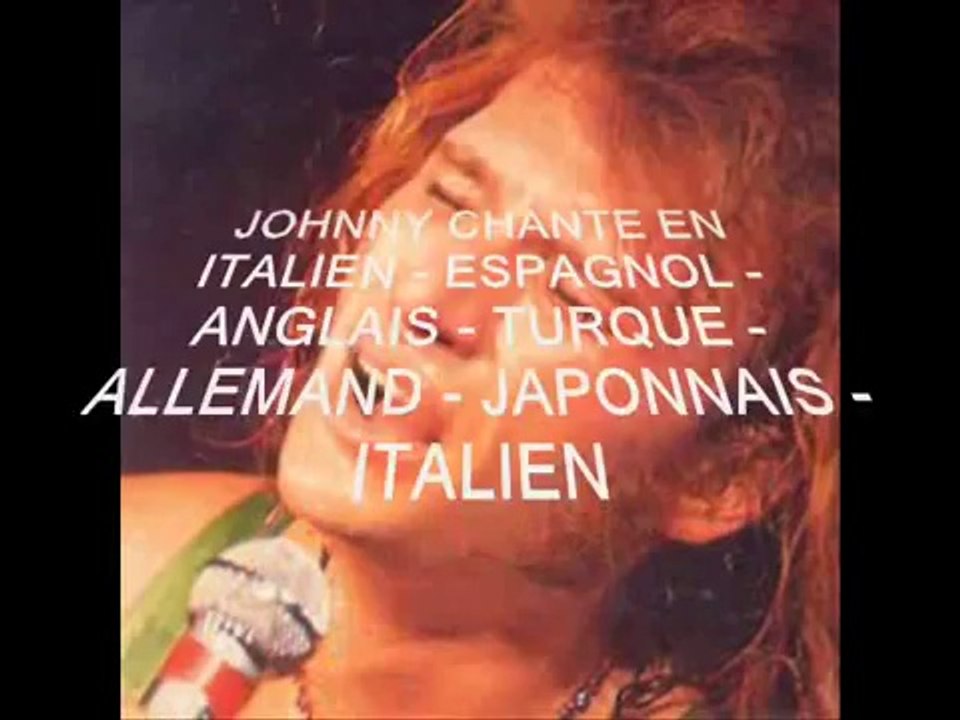 JOHNNY HALLYDAY - OH MA JOLIE SARAH - (Concert au Palais des Sports 71)