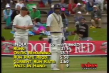 1991 Sourav Ganguly vs Damien Fleming RARE FOOTAGE!