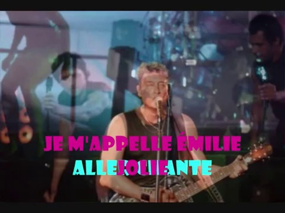 JOHNNY HALLYDAY - CHANSON D'EMILIE JOLIE ET DU...
