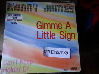 KENNY JAMES -CAN'T KEEP HOLDIN' ON(RIP ETCUT)BELLAPHON REC 84