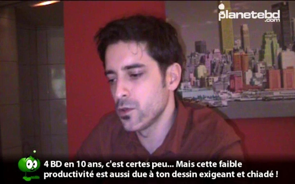 Jean Bastide en interview pour planetebd.com
