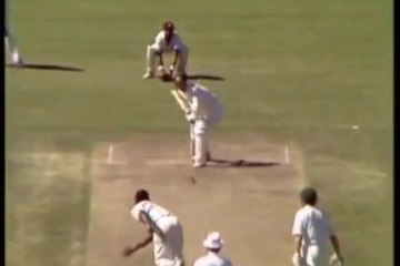 Best honesty in cricket + ANGRY SNORTING reply bouncer from Malcolm Marshall_x264