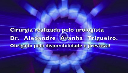 Cirurgia - Retirada de projétil do pênis