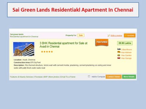 flats for sale in chennai