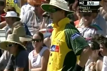 Brett Lee FASTEST OVER OF HIS LIFE 2005_x264