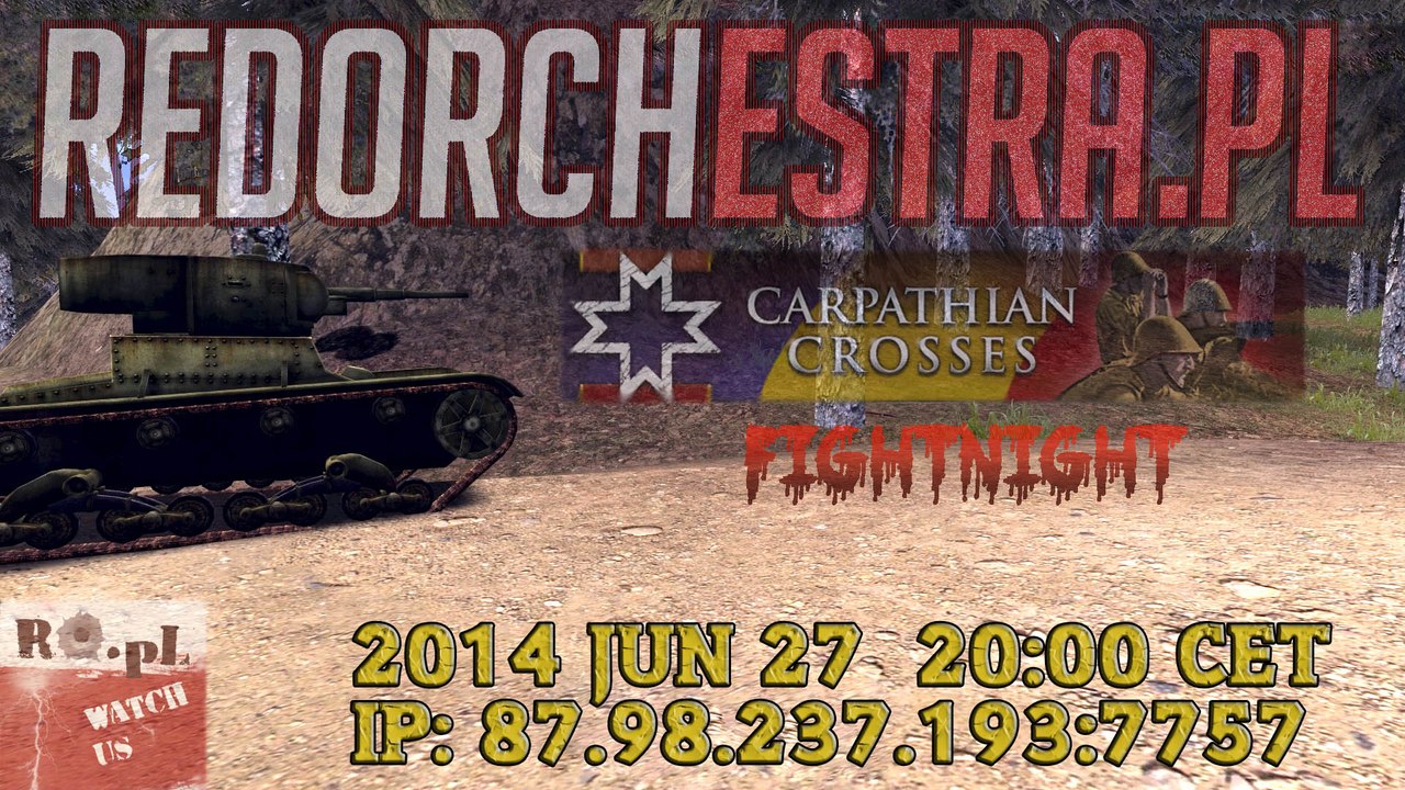RedOrchestra.PL Carpathian Crosses FightNight 2014 Jun 27