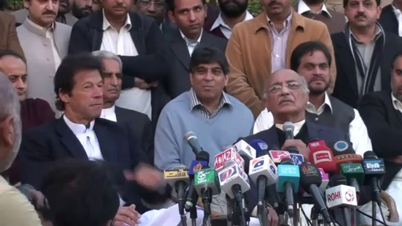 Press Conference Air Marshal (R) Asghar Khans joining PTI (December 12 2011)