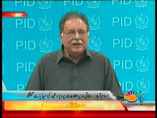 I Said Nawaz Sharif To Give Victory Speech Imran Do Case On Me:- Pervez Rasheed