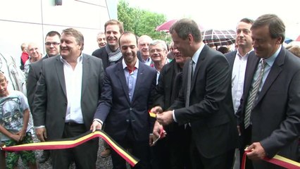Inauguration de la toute nouvelle piscine d'Ans