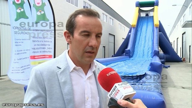 Los castillos hinchables, ¿son seguros?