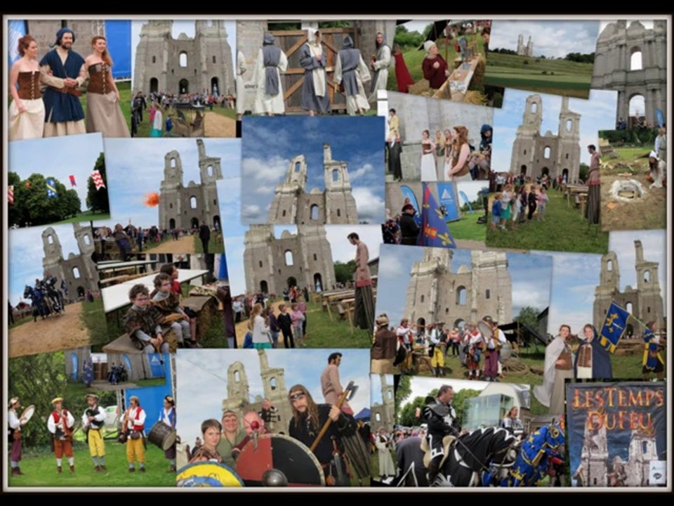 Mont-Saint-Eloi: l'inauguration des deux tours restaurées de l'abbaye