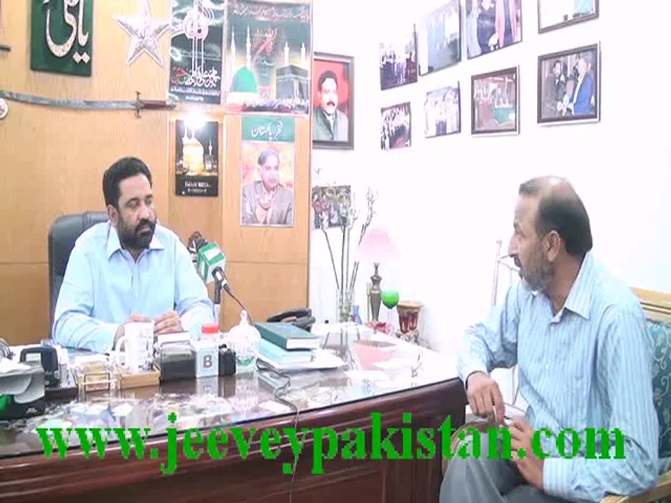 Mr. Azher Shah (President Siddiq Trade Center) Secretary Information Traders Wing Lahore Talked with Shakeel Anjum of Jeevey Pakistan.