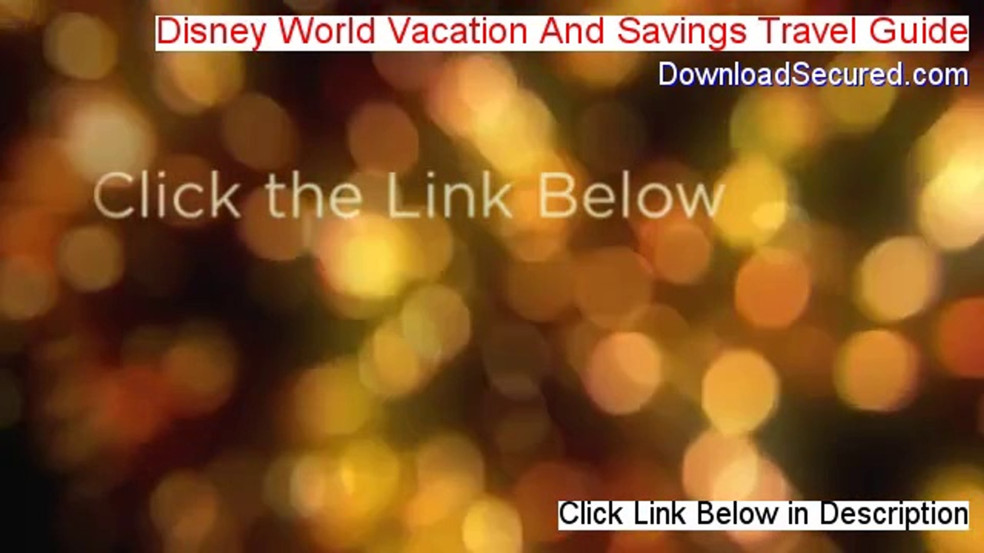 ⁣Disney World Vacation And Savings Travel Guide Reviews (disney world vacation and savings travel gui