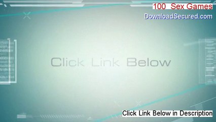 100  Sex Games Download [Risk Free Download]