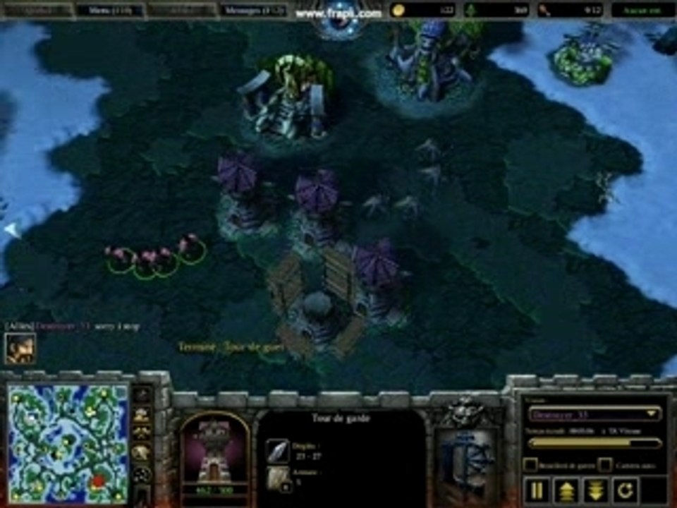 Rush tower Warcraft 3