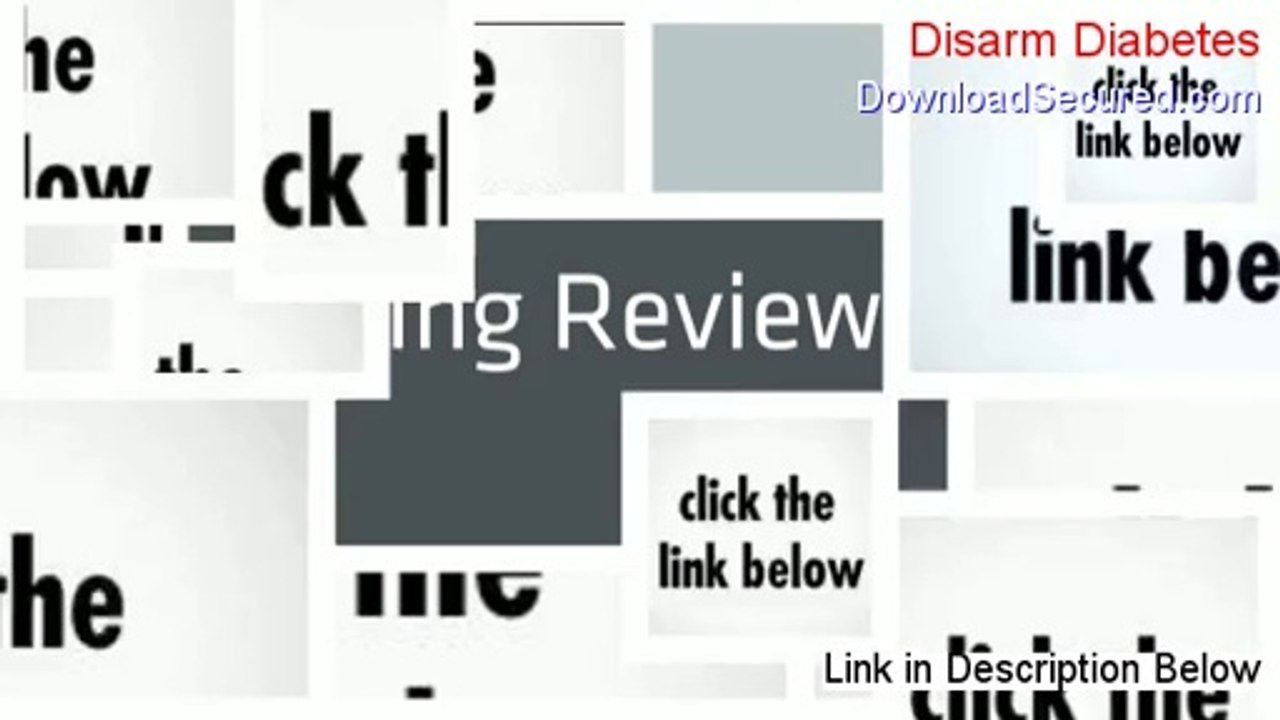 Disarm Diabetes Download Free (Download Here)