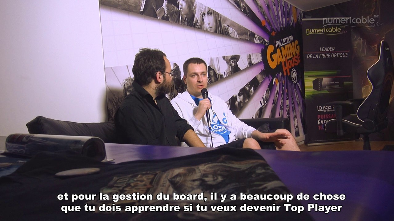 Interview Gnimsh - Numericable Cup Hearthstone