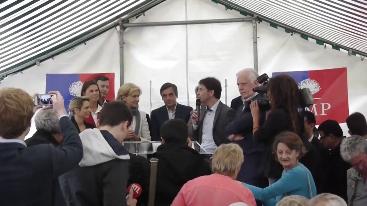 Pique-nique Francilien avec Valérie Pécresse, François Fillon et Bruno Le Maire à Jouy en Josas (ext.1)