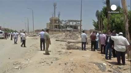 Kahire'de telefon santralinde patlama