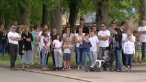 Claville (27) : marche blanche après le drame familial du 26 juin 2014