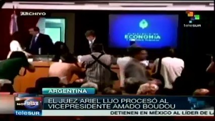 Enjuician por cohecho pasivo al vicepresidente argentino Boudou