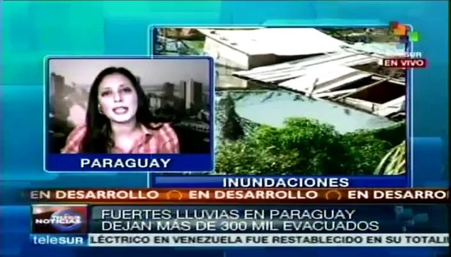 Hasta 4 km de tierra firme se han tragado los ríos Paraná y Paraguay