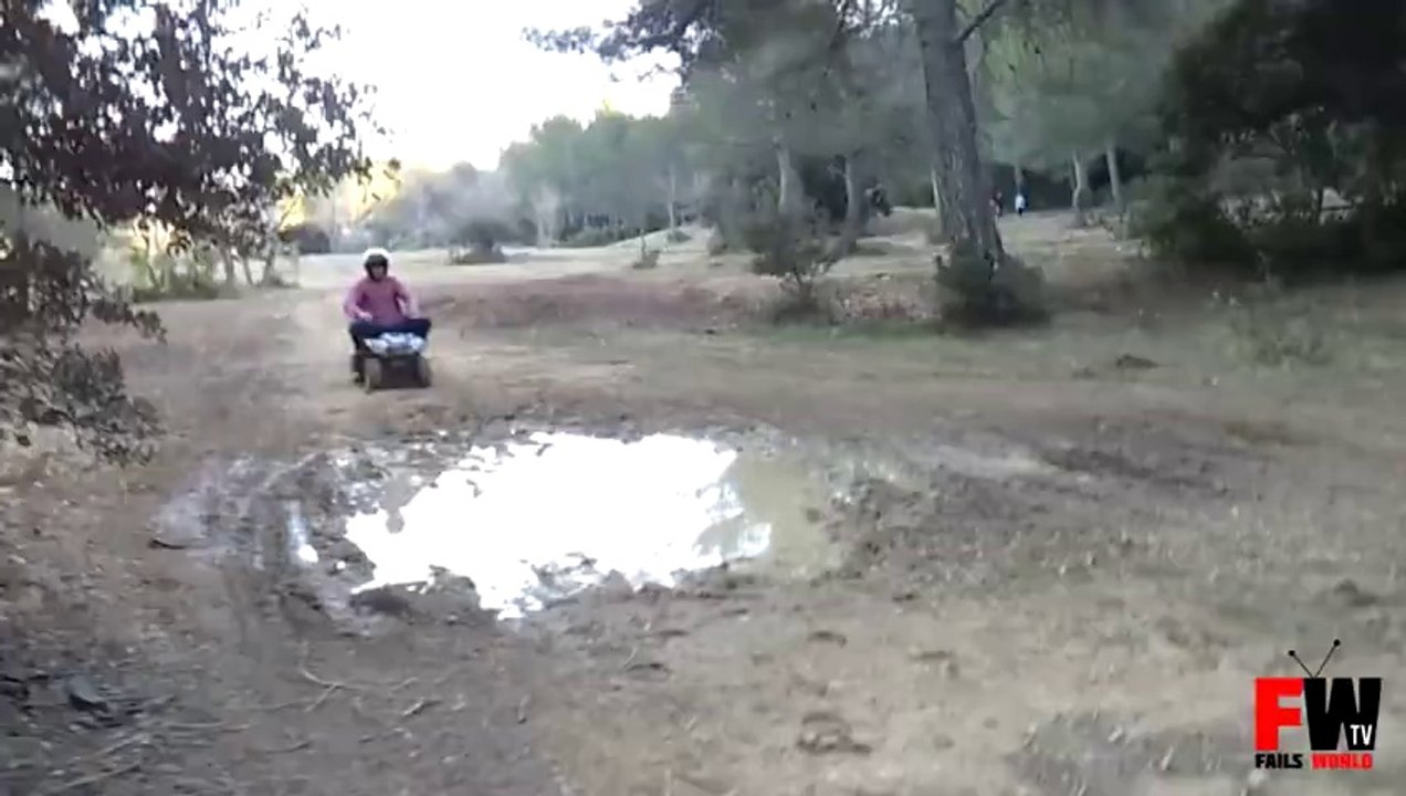 Small ATV Fail - Fails World