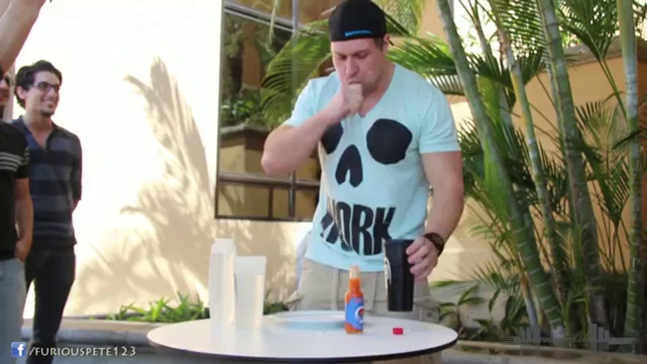 Furious Pete 20 Large Eggs in One Minute!