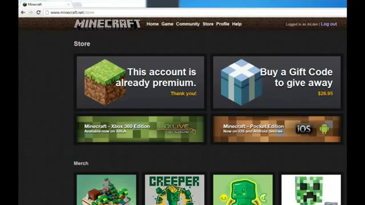 [JANVIER 2014] [TUTO_FR] Generateur de Compte Minecraft Gratuit (1.7.4)