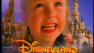 PUB (1994) Rien que d'y penser, ça fait rêver, Disneyland Paris 1