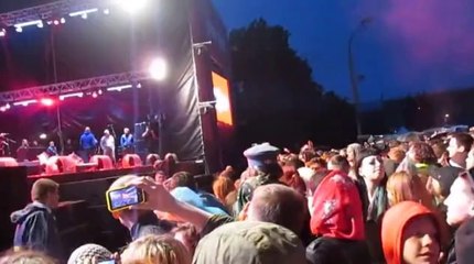 Marilyn Manson live at ParkLive in Moscow 27.06.2014 - cancelled due to bomb threat