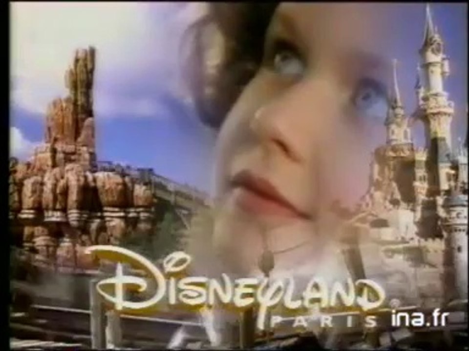 PUB (1994) Rien que d'y penser, ça fait rêver, Disneyland Paris 2