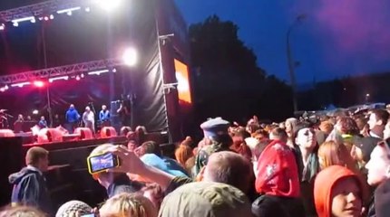 Marilyn Manson live at ParkLive in Moscow 27.06.2014 - Show was canceled due to bomb threat