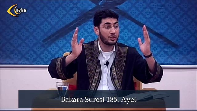 [13. Ders] Abdullah İmamoğlu İle Tefsîr-ul Furkân | Bakara Suresi 185. Ayet