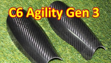 C6 Agility Carbon Fibre Shin Guard 3rd Generation Review