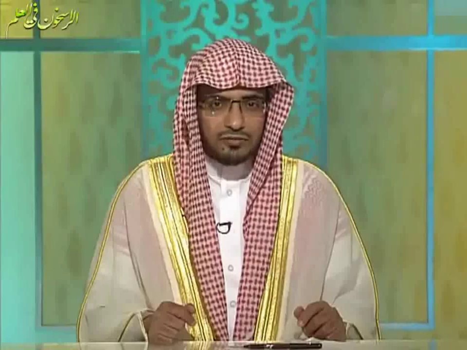 نصيحة الشيخ صالح المغامسي لطالب العلم