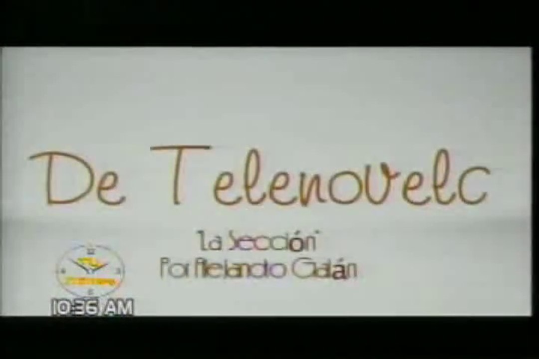 DE TELENOVELA... La sección (16/jun/2014)
