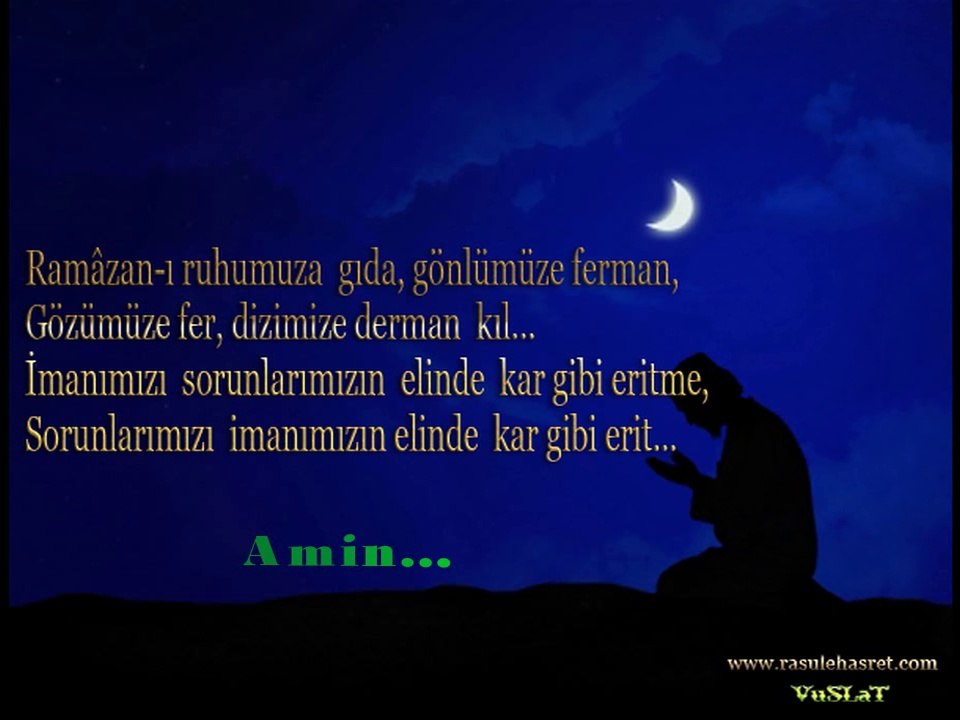 ramazan duasi
